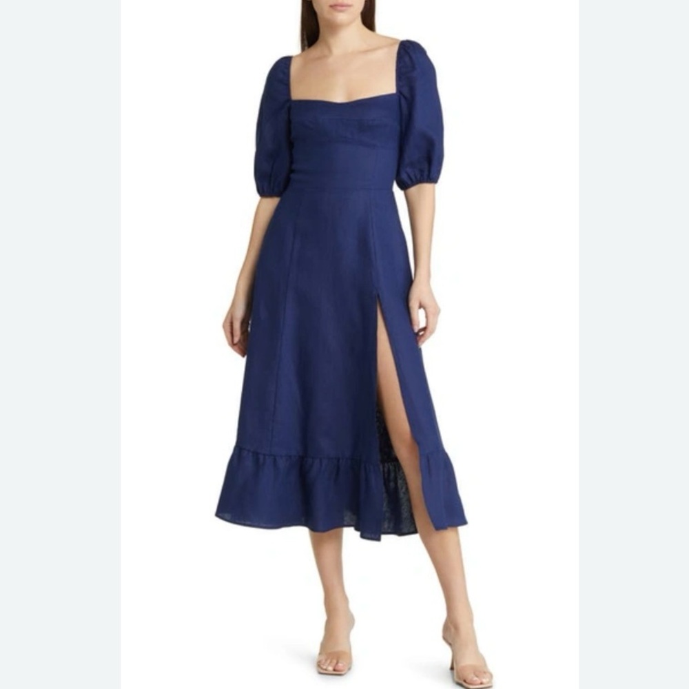 Reformation Belgium Linen Dress